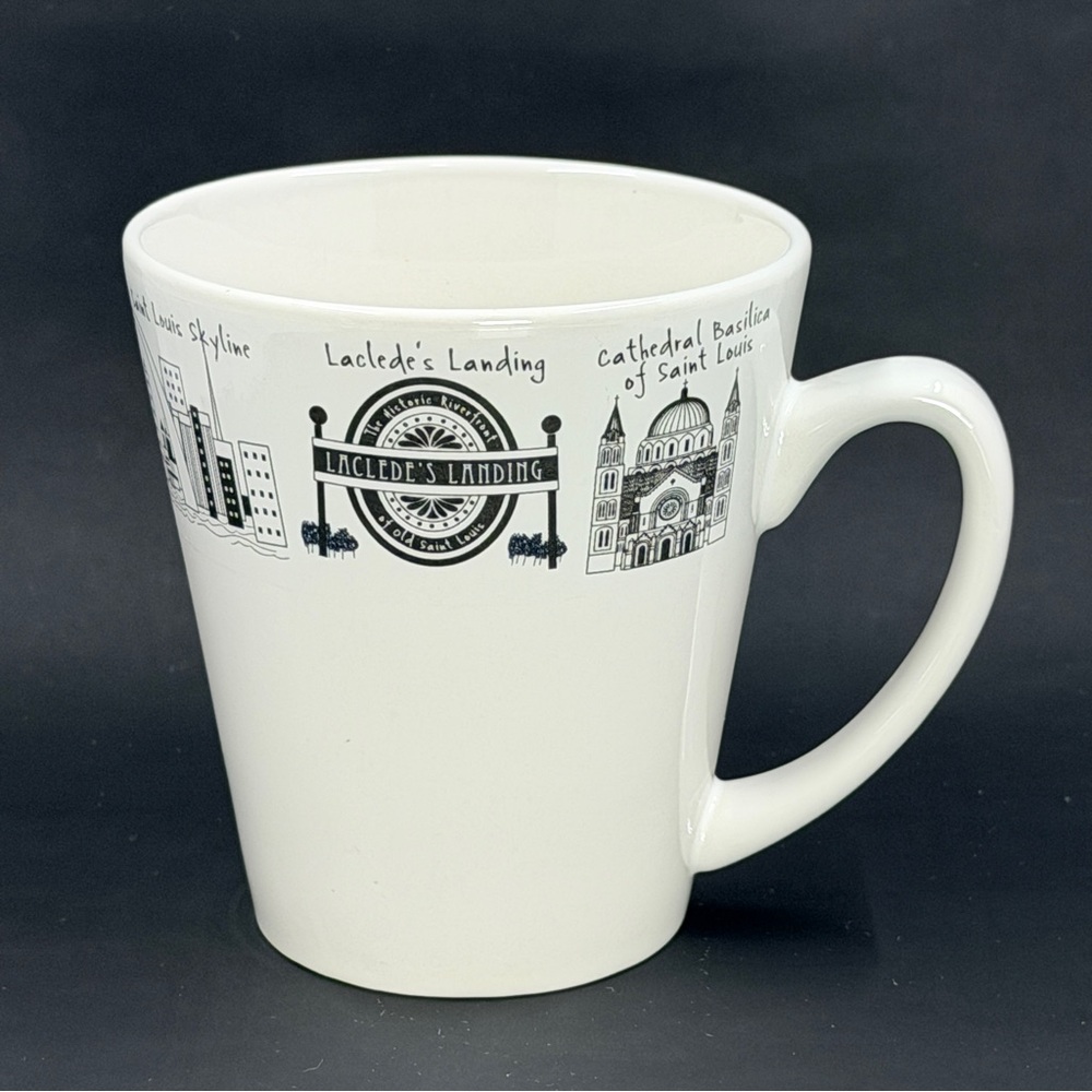 The Dish Saint Louis Famous Places Souvenir Mug 12 oz. EUC